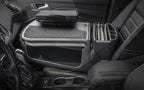 AutoExec GripMaster Car Desk for Your Vehicle Workstation and Mobile Office, Grey with Printer Stand