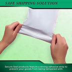 3000 Pack Secure Seal White Poly Mailers - 9x12 Safe Shipping Bags - E-Commerce Self Sealing 2 Mil Poly Envelopes