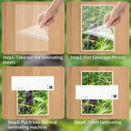 Laminating Sheets - 3Mil 5000 Pack Thermal Laminating Pouches, 9"x11.5" Clear Laminate Sheets for Schedules, Menus, Certificates, Art Drawings, Round Corner