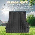 Truck Bed Mat 5FT for Chevy Colorado/GMC Canyon 2026 2025 2024 2023, All Weather TPE Heavy Duty Truck Mat Rear Bed Liner Cargo Mat for 2026 2025 Chevrolet Colorado Accessories