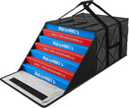 MyLifeUNIT Pizza Bag for Delivery, Thermal Insulated Pizza and Food Delivery Bag, 20" x 20" x 14" Pizza Warmer Bag, Holds 6-7 Large 18" Pizza Boxes, Hot Pizza Carrier Insulated Bags