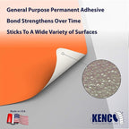 4" X 6" Direct Thermal Perforated Stickers Labels for Shipping Labels, Inventory, and Color Coding - Compatible with Zebra, Rollo, Godex and More (Orange, 1 Roll)