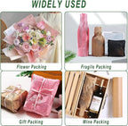 Honeycomb Packing Paper, 12" x 200' Packing Paper Substitute Alternative for Bubble Cushioning Wrap for Moving Shipping Packaging, Recyclable Moving Supplies Bubble Packing Wrap Roll-Black