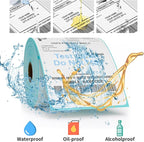 9527 Product 4" x 6" Direct Thermal Shipping Labels for Zebra 2844 ZP-450 ZP-500 ZP-505 Thermal Printers,Blank Direct Thermal Labels 6 Rolls 2700 Labels, 450 Labels/Roll 1" Core