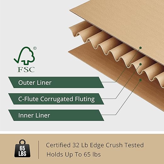 12x10x8 Shipping Boxes, Small Cardboard Box Shipping Box Moving Boxes Packing Boxes for Moving, 5 Pack