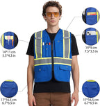 A-KSAFETY Custom High Visibility Reflective Safety Vest with logo