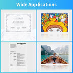 Laminating Sheets, (3 Mil) 500 Pack Thermal Laminating Pouches Holds 8.5 x 11 Inch,3 Mil Clear Laminator Paper 9 x 11.5 Inch, Letter Size, for Education,Documents, Certificate