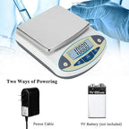 Bonvoisin Lab Scale 5000gx0.01g High Precision Electronic Analytical Balance 0.01g Accuracy Laboratory Precision Digital Scientific Scale (5000g)