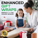 White Kraft Paper Roll 24" x 2160" (180 feet) - USA-Made Quality White Paper 50lb Thickness for Packing, Moving, Shipping & Crafts/Arts - 100% Recyclable Natural Wrap Material by IDL Packaging