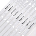 Amazon Basics Sheet Protectors for 3 Ring Binder, Heavyweight, Polypropylene, 8.5 x 11 Inch, 500-Pack, Clear