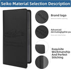 Car Registration and Insurance Holder Glove Box Folder-Premium Car Folder, Car Document Holder for Cards, Driver License & other Essential Documents (Black)