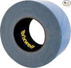 Brixwell 4 Rolls - Blue Double Coated Carpet Tape 3 Inch x 36 Yard Made in The USA