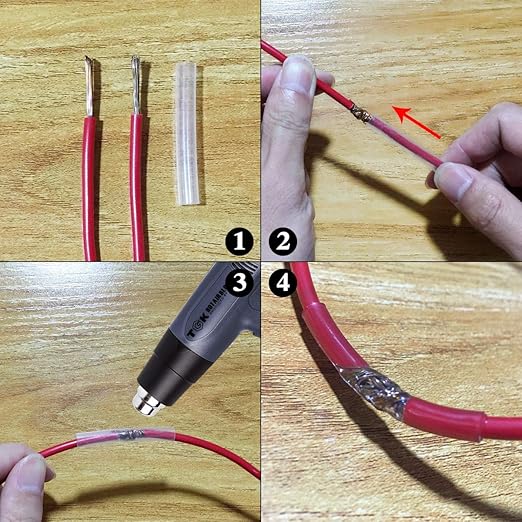 XHF 1/8 Inch 3:1 Waterproof Clear Heat Shrink Tubing Marine Grade Wire Cable Adhesive Lined Tube Insulation Seal Against Moisture Corrosion and Air Leakage, 20 Ft