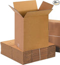 BOX USA 13 x 10 x 15 Corrugated Cardboard Boxes, Medium 13"L x 10"W x 15"H, Pack of 25 | Shipping, Packaging, Moving, Storage Box for Home or Business, Strong Wholesale Bulk Boxes