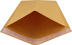 Amazon Basics Kraft Bubble Mailer, 8.5" x 12" (Internal Size - 8.25" x 11"), 50-Pack, Self-Seal, Brown