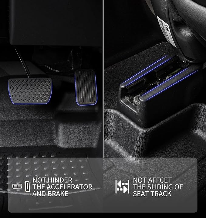 KELCSEECS® Floor Mats & Cargo Liner Custom for Buick Envision 2021-2026 All Weather Protection TPE Floor Liners Front & Rear Row Full Set Envision Accessories Black