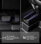 KELCSEECS® Floor Mats & Cargo Liner with Seatback Mats for 2025 Volkswagen Tiguan 5 Seats,All Weather Protection TPE Floor Liners Full Set Accessories Black
