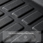 KELCSEECS Floor Mats & Cargo Liner Custom for Nissan Kicks 2024-2018 All Weather Protection Anti-Slip TPE Floor Liners Full Set Nissan Kicks Accessories Black