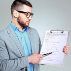 Epakh 8 Pieces Clipboard Bulks Metal Clipboard Aluminum Office Low Profile Clip Standard A4 Letter Size Metal Clip Board, Size 12.5 x 9 Inch