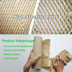 Honeycomb Packing Paper 12" W x 330' L Packing Paper for Moving Products & Gifts Honeycomb Wrapping Paper Recyclable and Biodegradable Cushioning Packing Material with 20 Fragile Stickers