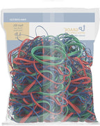Upgrade Rubber Bands, Assorted Sizes & Colors, 1 lb 3-Pack, USA