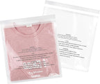 iMailer - 200 Pcs - 9" x 12", Clear Poly Bags with Suffocation Warning Self Seal 1.6 Mil for A4, Letter Sized Documents, Marketing Materials, Clothes-Permanent Glue
