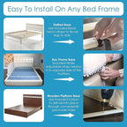 TotCraft Bed Rail for Toddlers & Infants – Universal Toddler Bed Rails for Twin, Full Size, Queen &King Beds with Thick Mattresses & Recessed beds - White 59W*23.5H (Pack of 1)