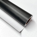 3D Black Carbon Fiber Vinyl Bubble Car Wrap Film Automotive DIY Decals (36" x 60" / 3 FT x 5 FT)