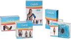 ComfiLife Ice Packs for Injuries (3 Piece Set) – Reusable Hot and Cold Pack with Wrap – Soft Gel Ice Packs for Back, Shoulder, Hip, Knee, Elbow, Joint Pain Relief – Heat & Cold Therapy (Medium)