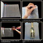 Bubble Cushioning Wrap Roll for Packing 12"x328' Inflatable Bottle Shipping Package Large Air Pillows for Shipping & Moving Heavy Duty Space-saving Packing Material for Fragile Items, 55um