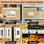 Compatible DYMO 30256 (2-5/16" x 4") Direct Thermal Shipping Labels, Large Barcode & Address Labels Replacement for DYMO LabelWriter 450, 4XL, Rollo, Zebra (24 Rolls / 7200 Labels), TRSTGIX
