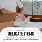 Bryco Goods 24" x 36" Newsprint Packing Paper Sheets for Moving | 160 Sheets | 10lb | Made in USA | Newspaper Paper | Must Have in Your Shipping Supplies