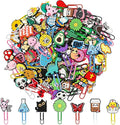 50 PCS Random Paper Clips Metal Paperclip Large Size Paper Clip Cute Bookmark Colorful Office Supplies Bookmark Clamp Desk Accessories Stationery for School Gifts for Christian