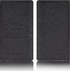 TOURSUIT Car Registration and Insurance Card Holder, Vehicle License Document Glove Box Compartment Organizer, Interior Car Accessories for Women Men Teens (Cross Black)