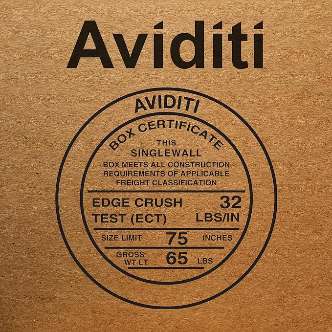 AVIDITI Moving Boxes Medium 16"L x 10"W x 10"H, 25-Pack | Corrugated Cardboard Box for Packing, Shipping and Storage 161010