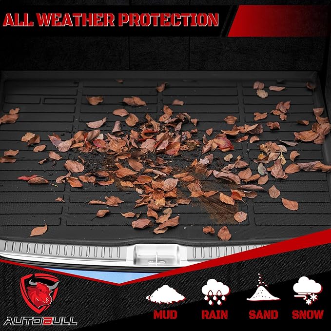 Cargo Liner Compatible with 2020-2024 Mercedes Benz GLE (NOT for AMG) Cargo Mat，All Weather Protection Trunk Liner Rear Trunk mat，Black