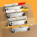 Achieva Recycled Wood Clipboard, Letter Size, Low Profile Clip with Pen Holder, 24 PK (68003)