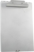 Amazon Basics Metal Clipboard with 2 Compartments and Interior 250 Sheet Paper Storage, 14.09 x 9.21 x 2.6 inches, letter size, Silver