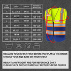 BeautyWill Custom Logo Safety Vest Class2 High Visibility Reflective Vest Breathable Construction Vest