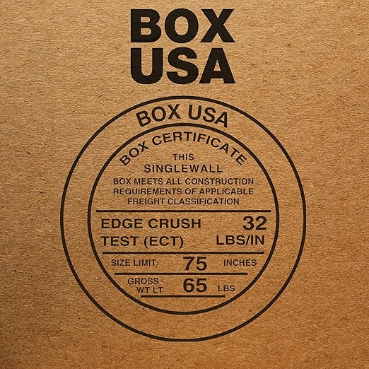 BOX USA Shipping Boxes 28"L x 8"W x 8"H 25-Pack Long Corrugated Boxes for Moving, Shipping, Mailing, Packing, Packaging and Storage