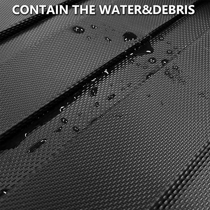 KARPAL Truck Bed Mat for Ford Maverick 2022-2026 Hybrid & Gasoline (Not fit with Drop-in Bed Liner), All Weather TPE Truck Bed Liner Cargo Trunk Accessories for Maverick