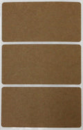 Royal Green Rectangular Stickers Color-Coding Labels for Organizing, Moving, and Storage Boxes 4" x 2" Stickers to Write On Name Tags, 150-Pack (Kraft)