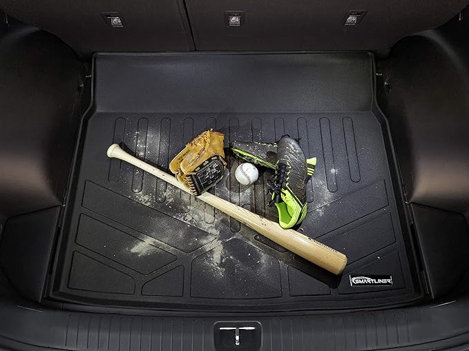 SMARTLINER Custom Floor Mats and Cargo Liner Behind 2nd Row Compatible with 2020-2025 Ford Escape
