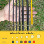 Bungee Cord Elastic Shock Cord 5/32" x 25' Bungee Rope for DIY, Tie Downs, Kayak and Outdoor - Black