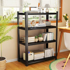 Garage Shelves,14-48''W Heavy-Duty Storage Shelves, Double-Layer Uprights, Thickened Shelves, Waterproof &Rustproof, Suitable for Indoor & Outdoor Use.