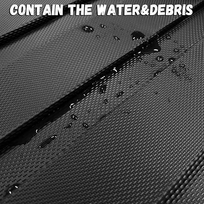 Truck Bed Mat Fit 2015-2026 Ford F150 & Lightning 5.5FT Bed (Not Fit 6.5FT/8FT Bed), TPE All Weather Truck Bed Liner Cargo Liner F150/Lightning Accessories